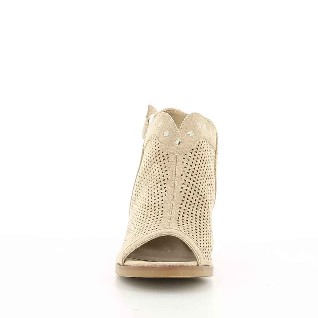 Image (5) de la chaussures Pretty Stories - Sandales et Nu-Pieds Beige en Cuir nubuck