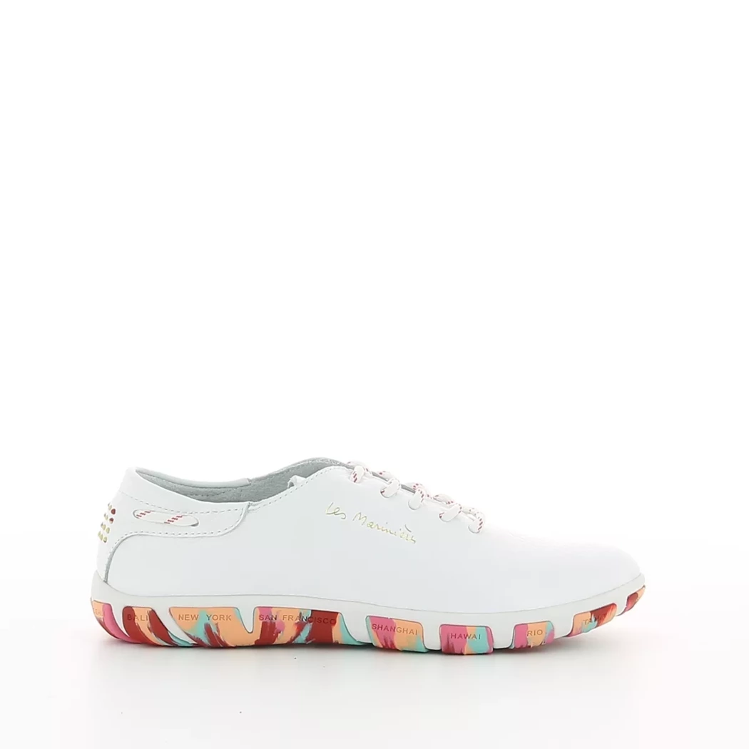 Image (2) de la chaussures Tbs - Baskets Blanc en Cuir