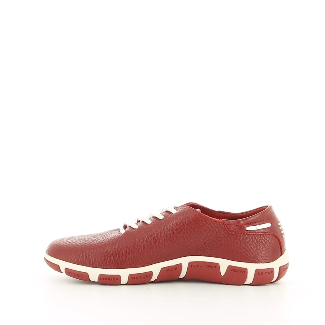 Image (4) de la chaussures Tbs - Baskets Rouge en Cuir