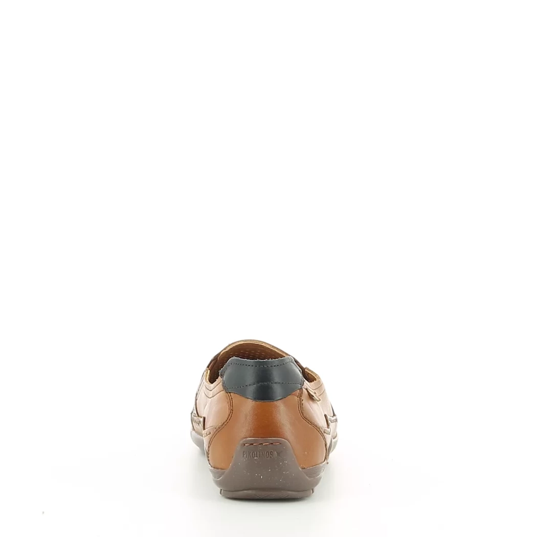 Image (3) de la chaussures Pikolinos - Mocassins Cuir naturel / Cognac en Cuir
