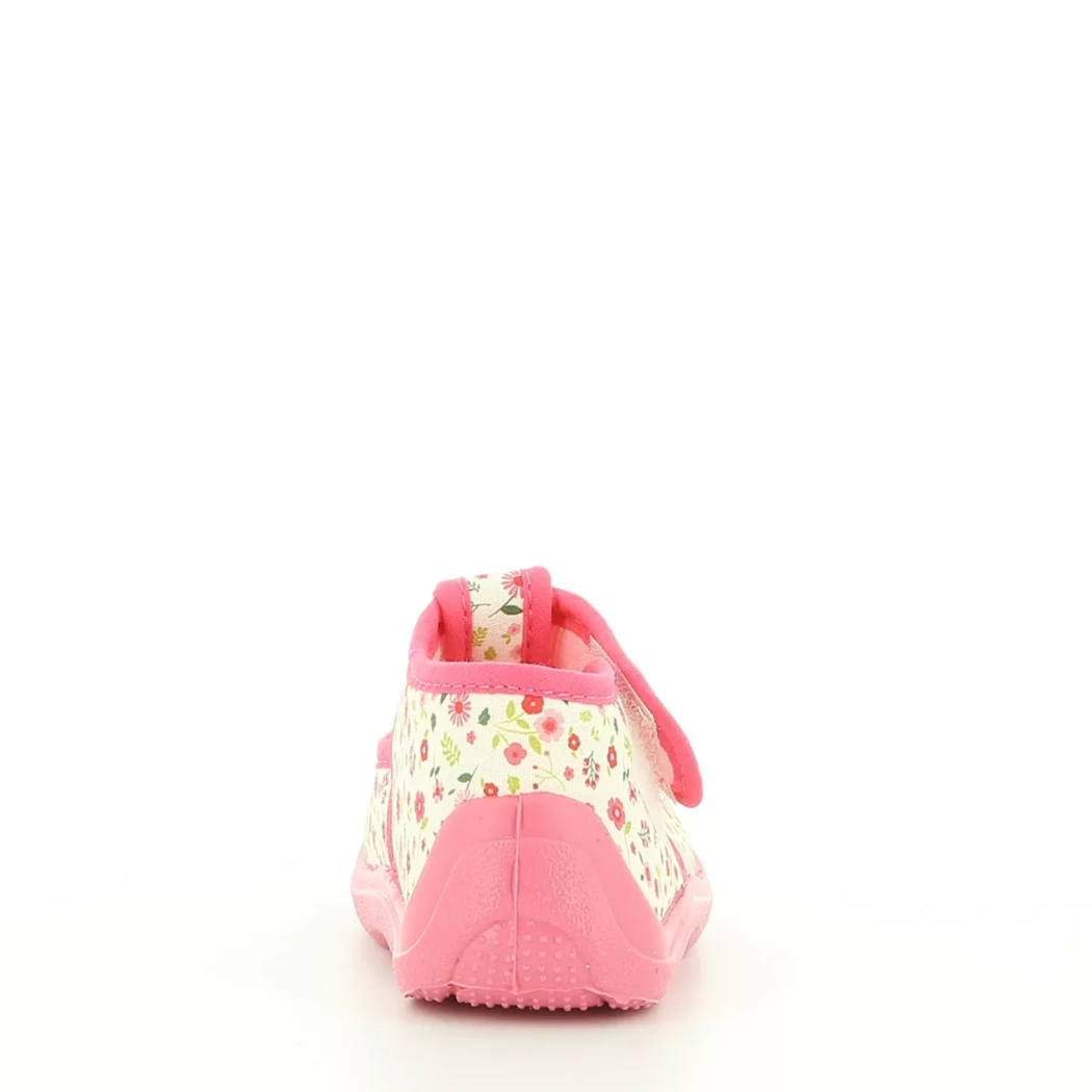 Image (3) de la chaussures Bossi - Pantoufles et Chaussons Blanc en Textile