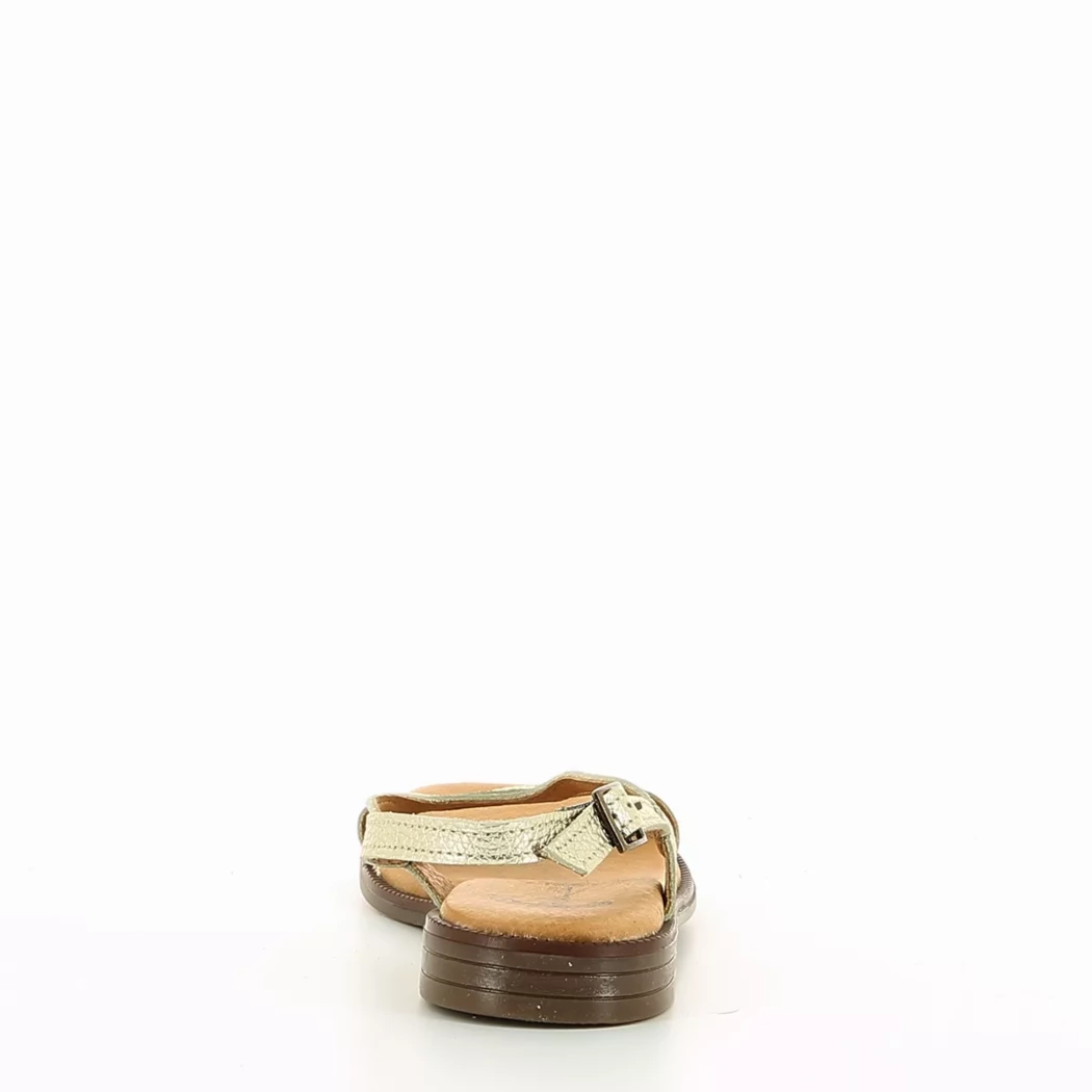 Image (3) de la chaussures Miss Boho - Sandales et Nu-Pieds Or / Bronze / Platine en Cuir
