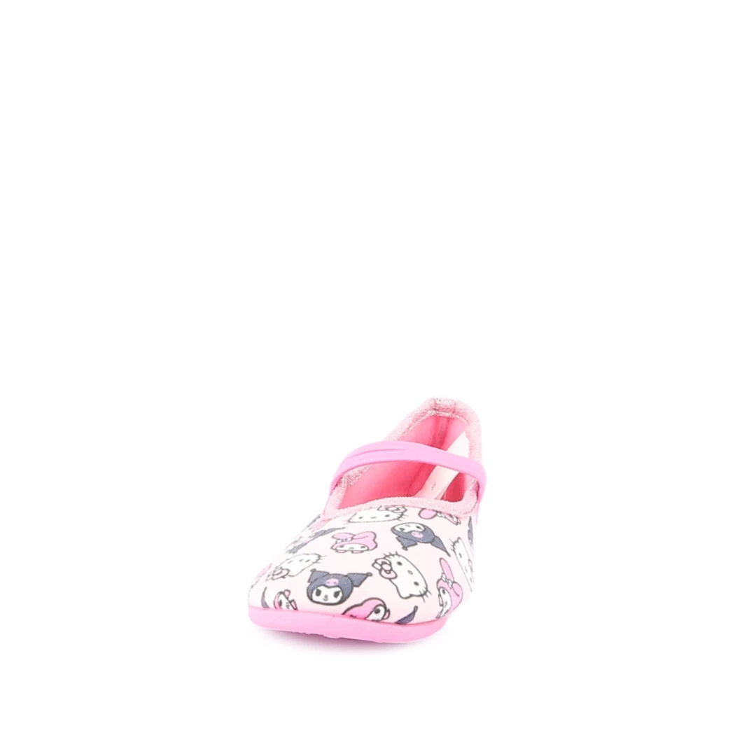 Image (5) de la chaussures Hello Kitty - Pantoufles et Chaussons Rose en Textile