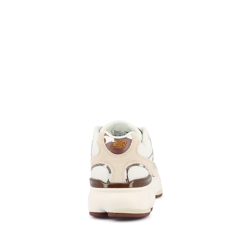 Image (3) de la chaussures New Balance - Baskets Blanc en Cuir nubuck