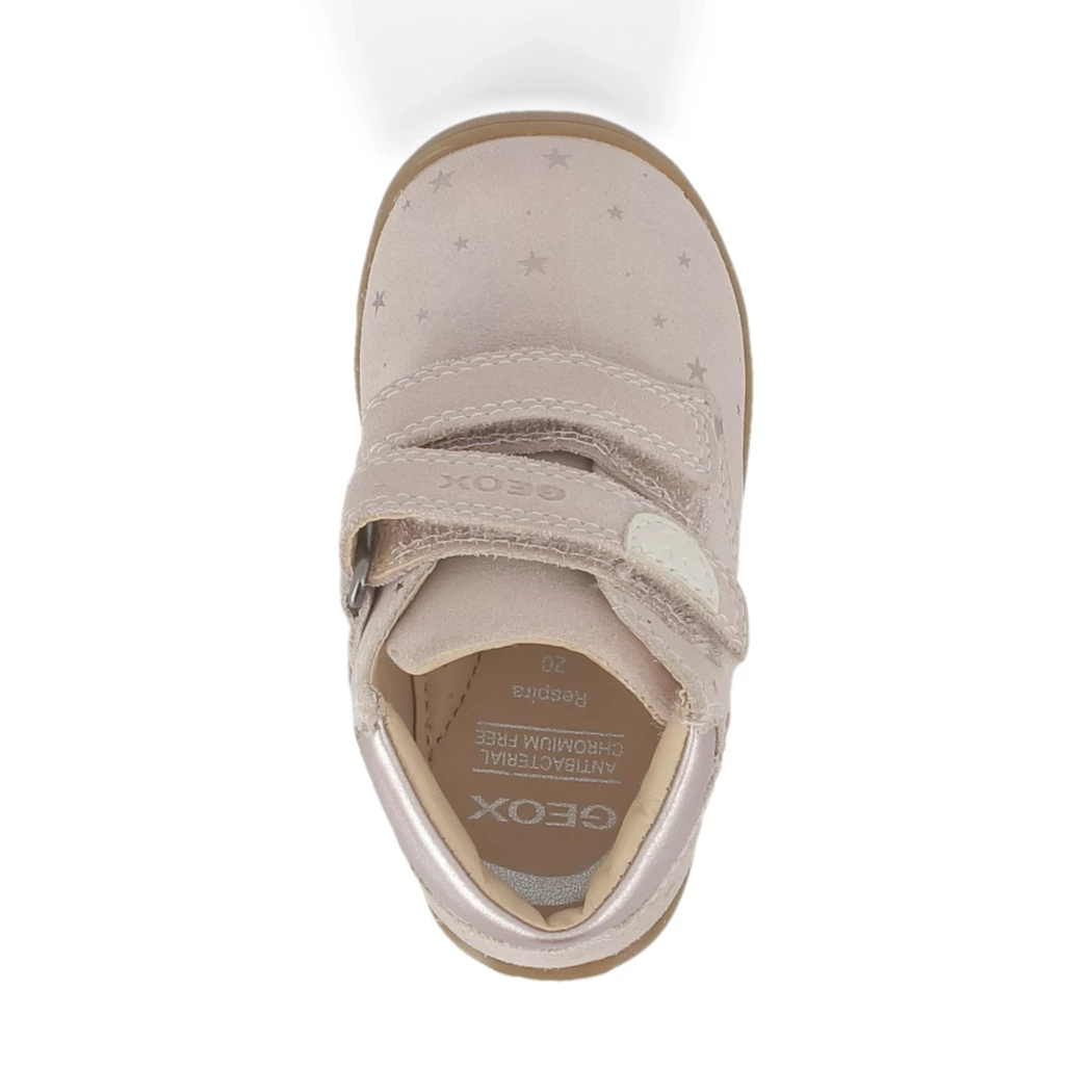 Image (6) de la chaussures Geox - Bottines Rose en Cuir nubuck