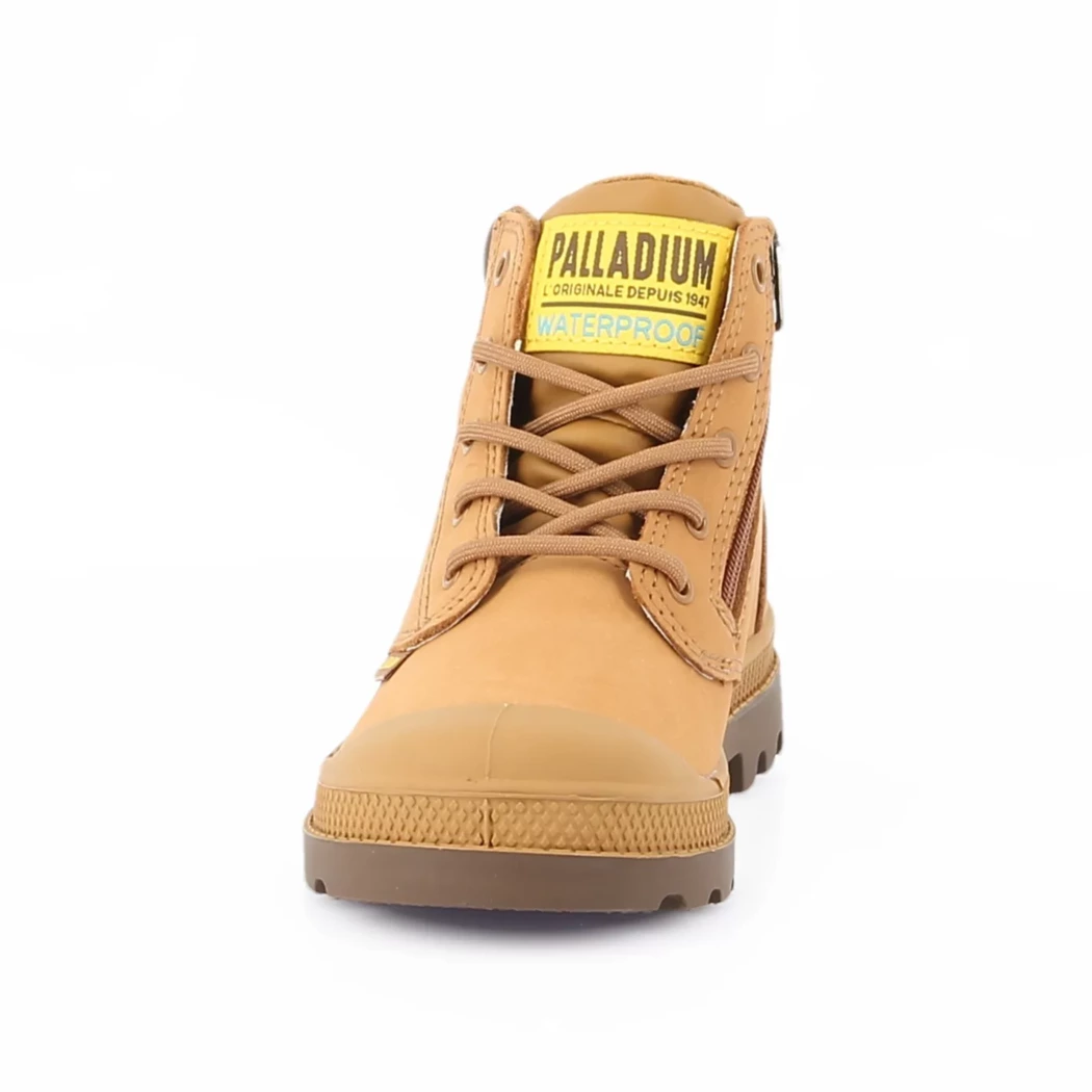 Image (5) de la chaussures Palladium - Bottines Cuir naturel / Cognac en Cuir nubuck