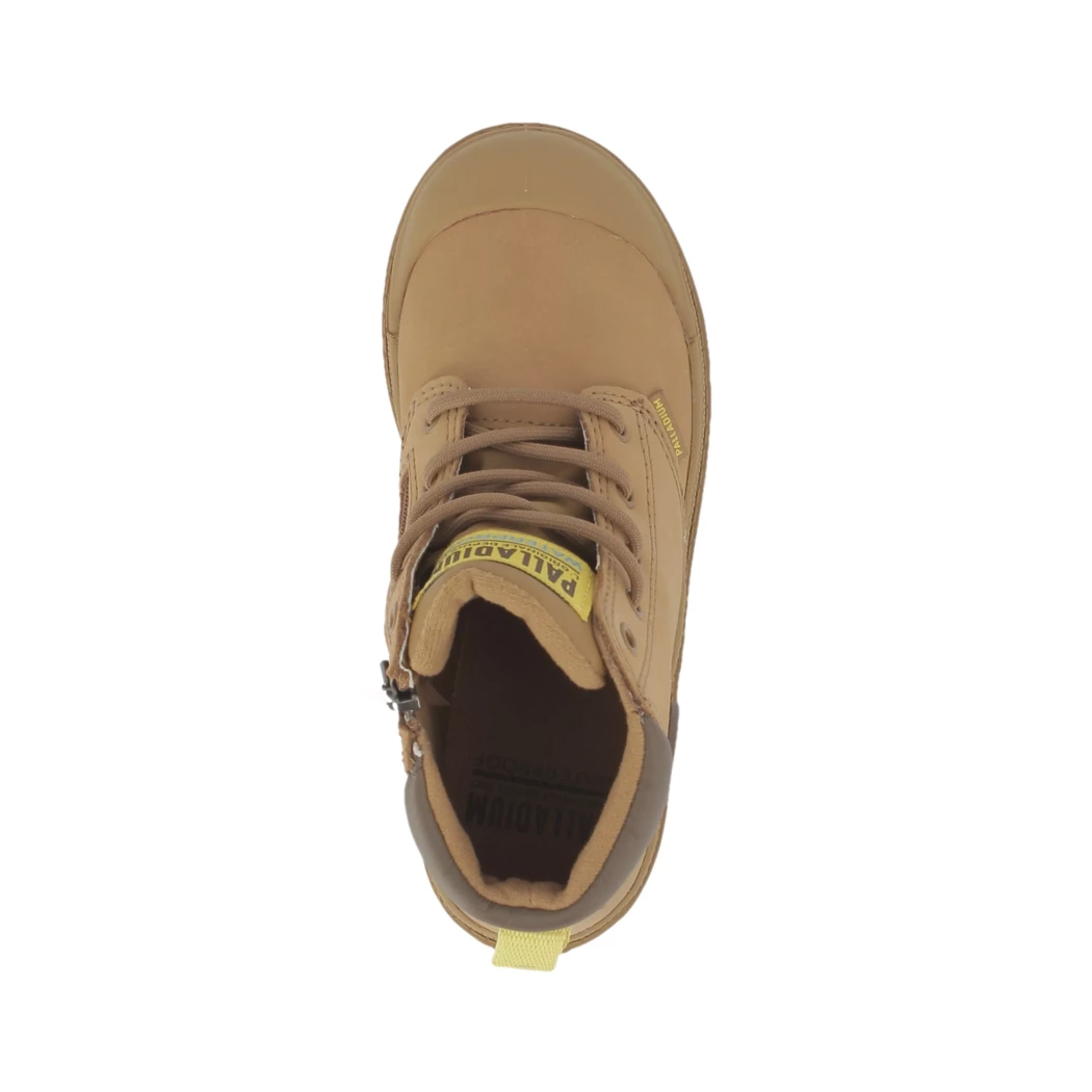 Image (6) de la chaussures Palladium - Bottines Cuir naturel / Cognac en Cuir nubuck