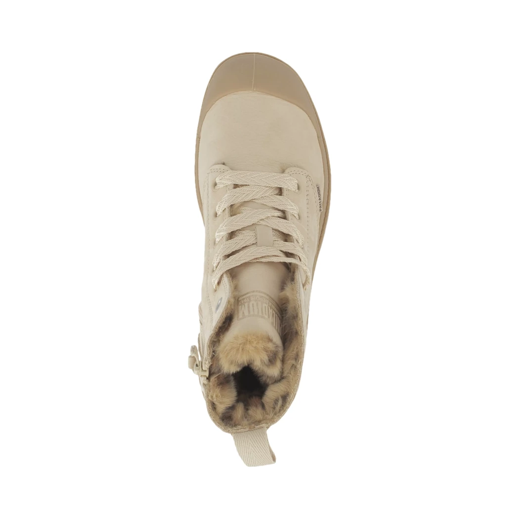 Image (6) de la chaussures Palladium - Bottines Beige en Cuir nubuck