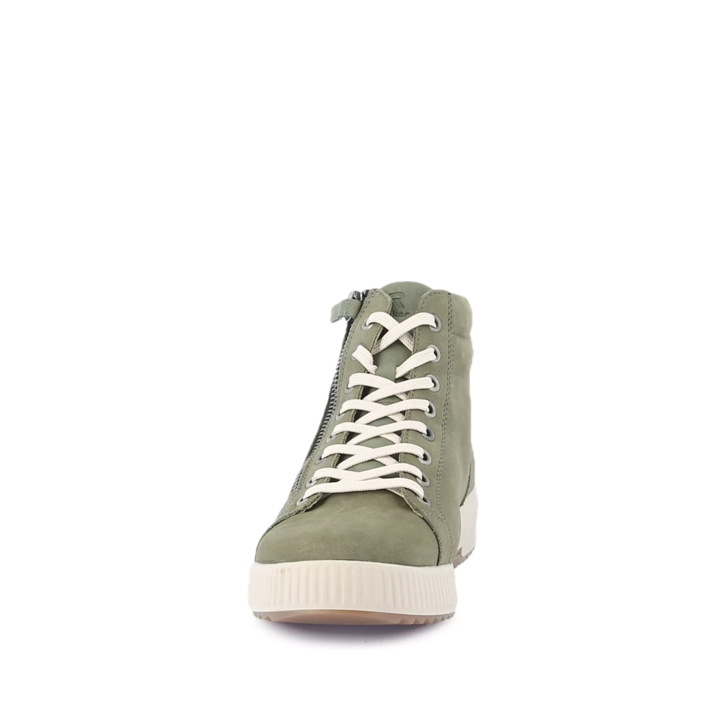 Image (5) de la chaussures Rieker - Bottines Vert en Cuir nubuck
