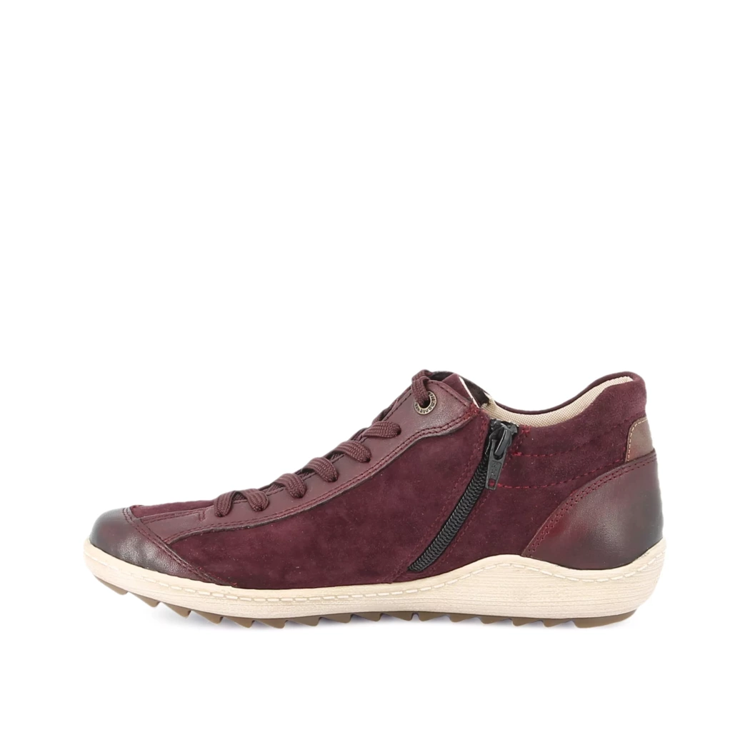 Image (4) de la chaussures Remonte - Bottines Bordeaux en Cuir