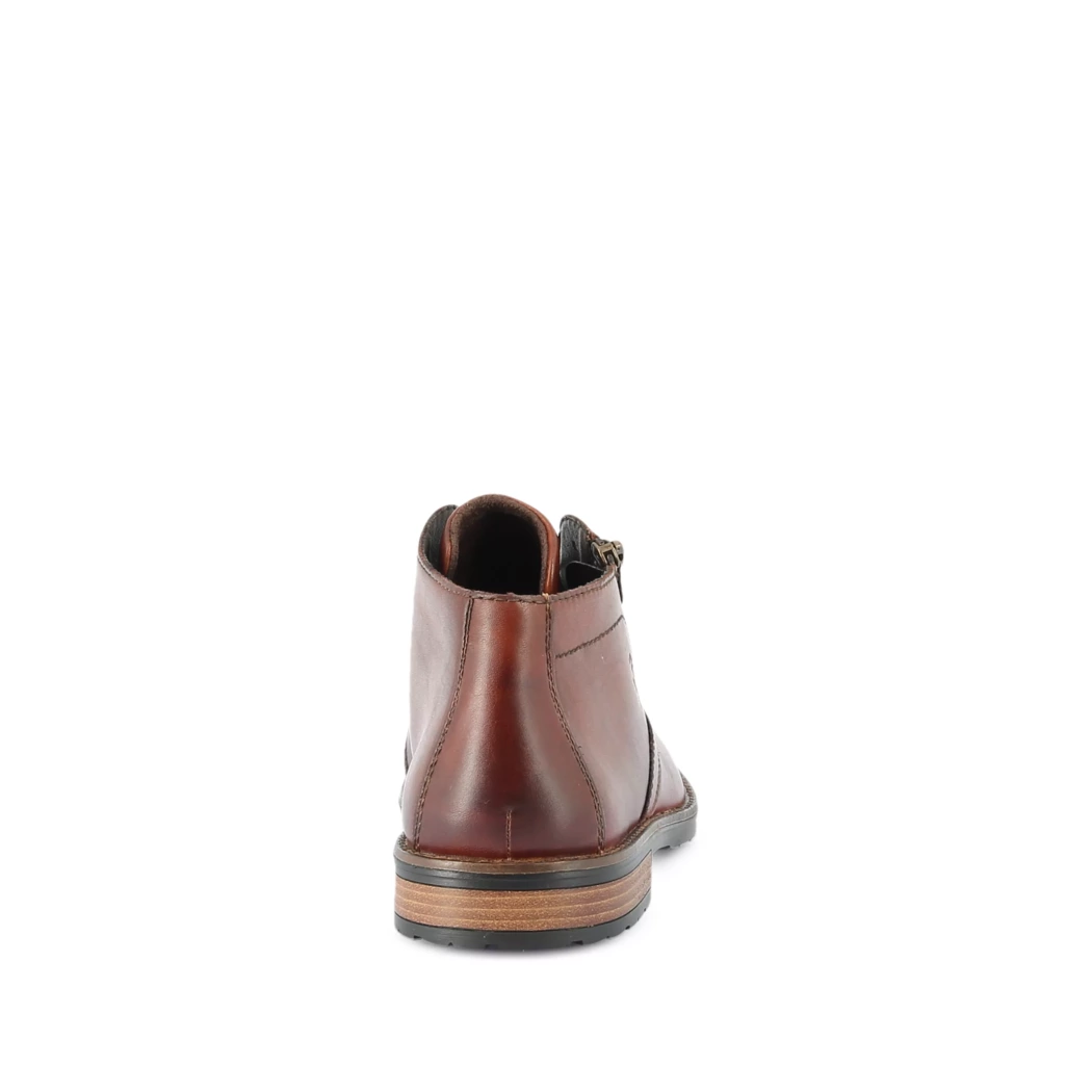 Image (3) de la chaussures Rieker - Bottines Cuir naturel / Cognac en Cuir