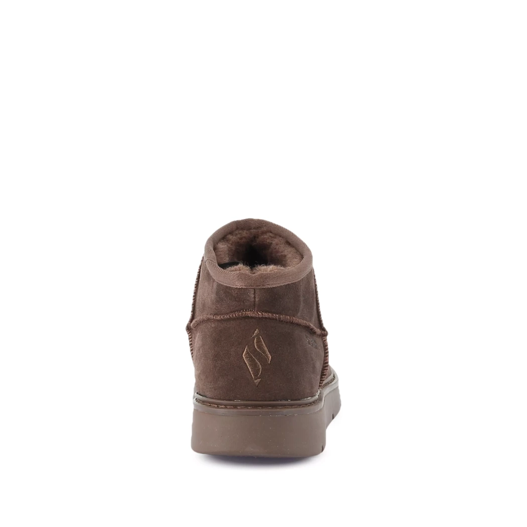 Image (3) de la chaussures Skechers - Boots Marron en Cuir nubuck