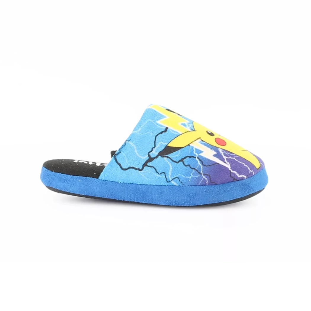 Image (2) de la chaussures Pokemon - Pantoufles et Chaussons Bleu en Textile