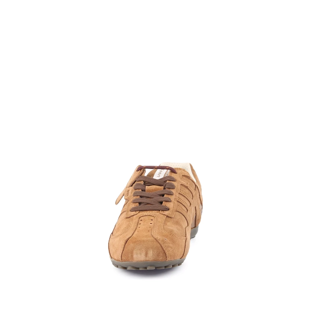 Image (5) de la chaussures Geox - Baskets Cuir naturel / Cognac en Cuir nubuck