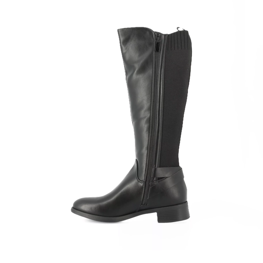 Image (4) de la chaussures Smart Standard - Bottes Noir en Cuir synthétique