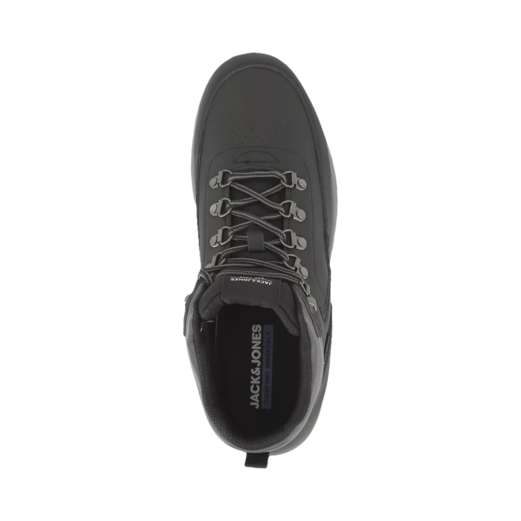 Image (6) de la chaussures Jack & Jones - Bottines Noir en Cuir synthétique