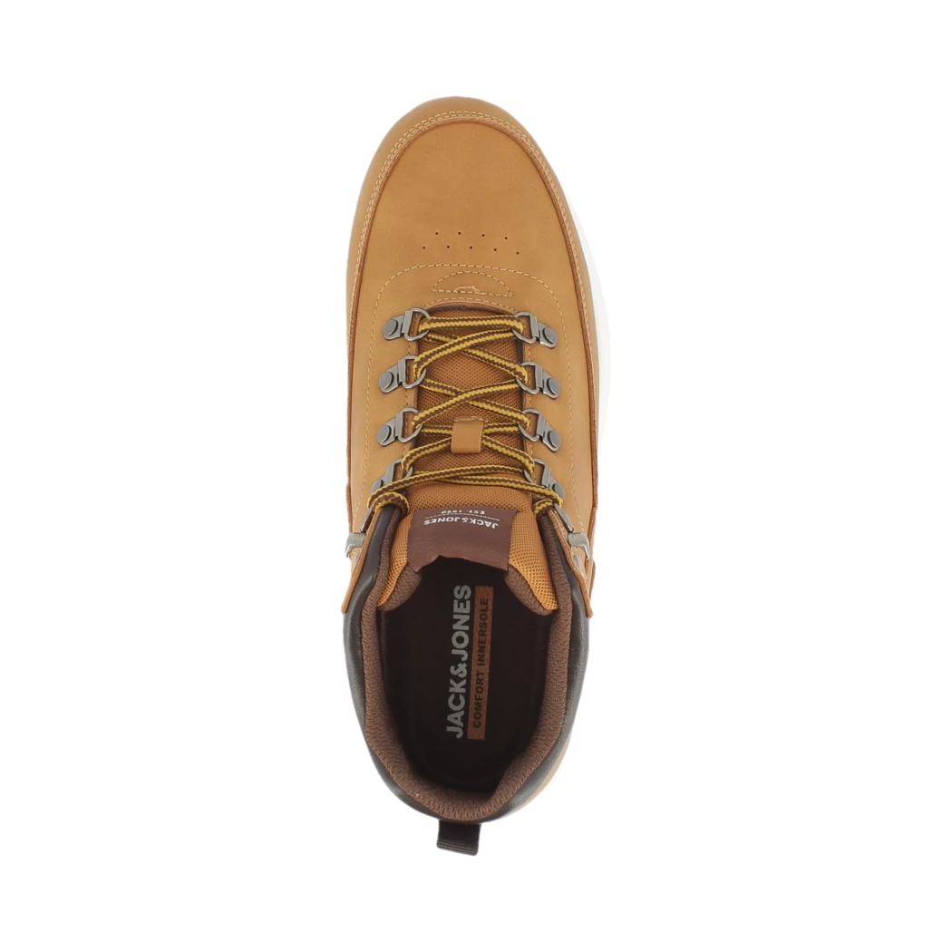 Image (6) de la chaussures Jack & Jones - Bottines Cuir naturel / Cognac en Cuir synthétique