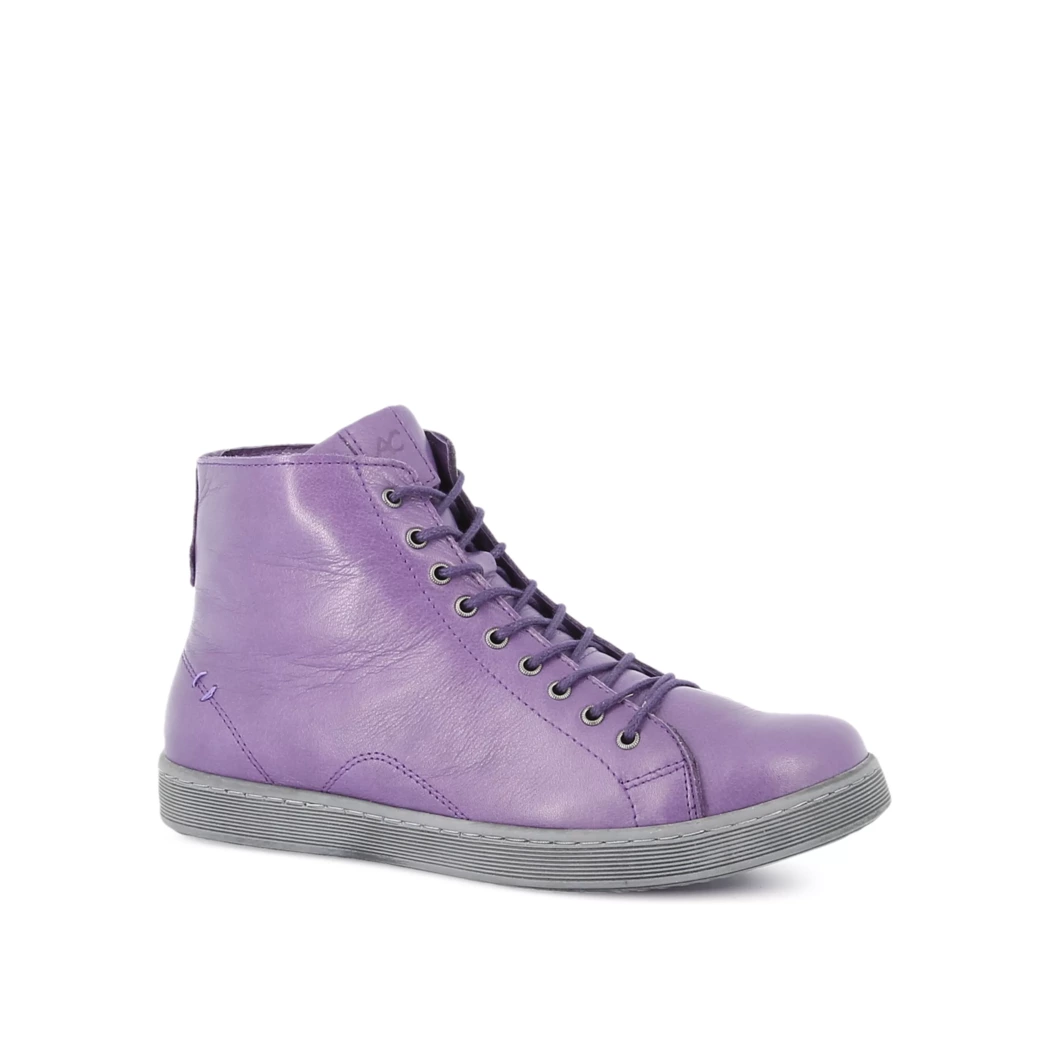Image (1) de la chaussures Andrea Conti - Bottines Violet / Lilas en Cuir