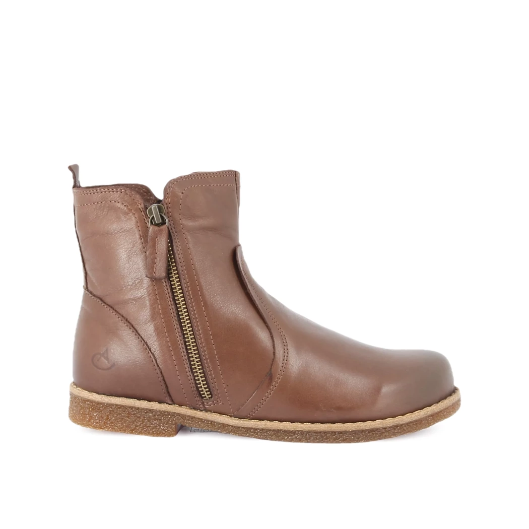 Image (2) de la chaussures Andrea Conti - Boots Marron en Cuir