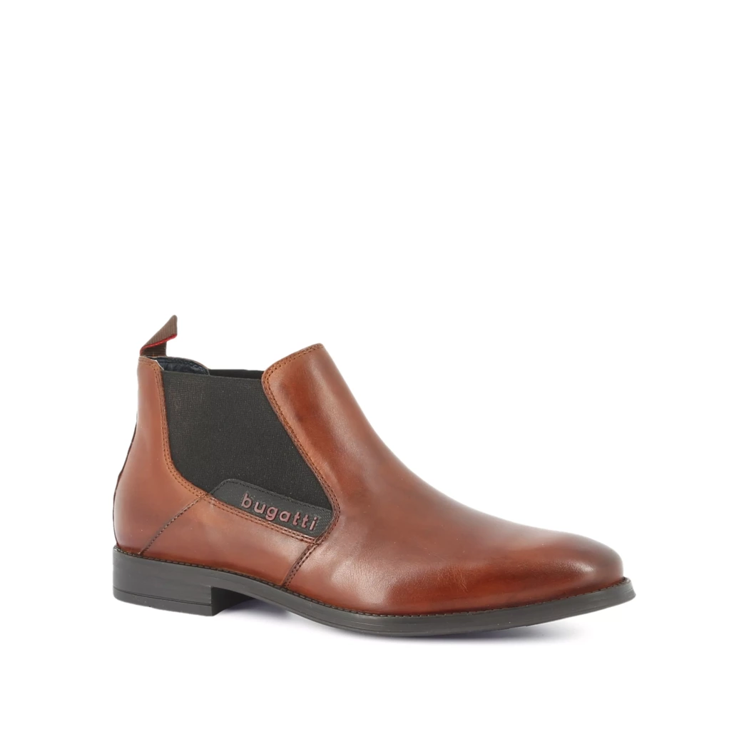 Image (1) de la chaussures Bugatti - Boots Cuir naturel / Cognac en Cuir