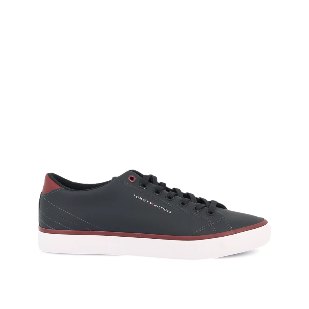 Image (2) de la chaussures Tommy Hilfiger - Baskets Bleu en Cuir