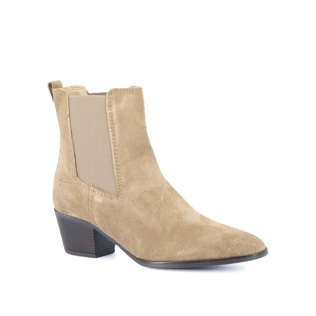 Image (1) de la chaussures Tamaris - Boots Beige en Cuir nubuck