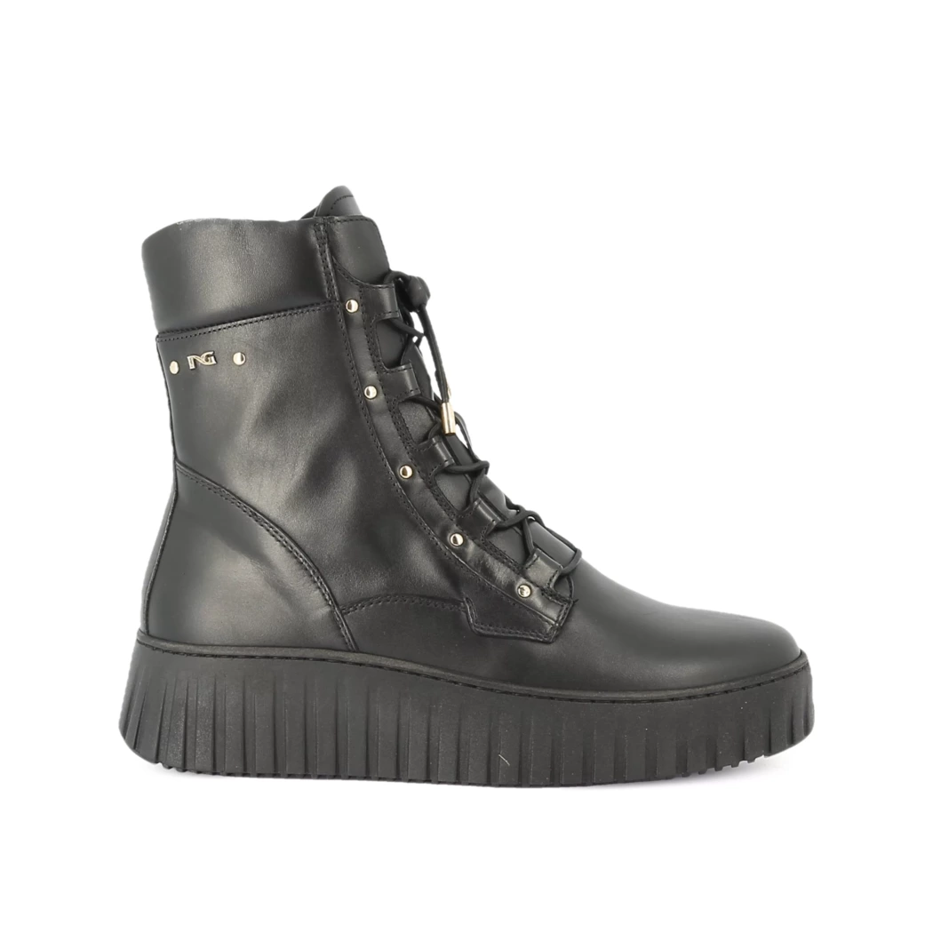 Image (2) de la chaussures Nero Giardini - Bottines Noir en Cuir