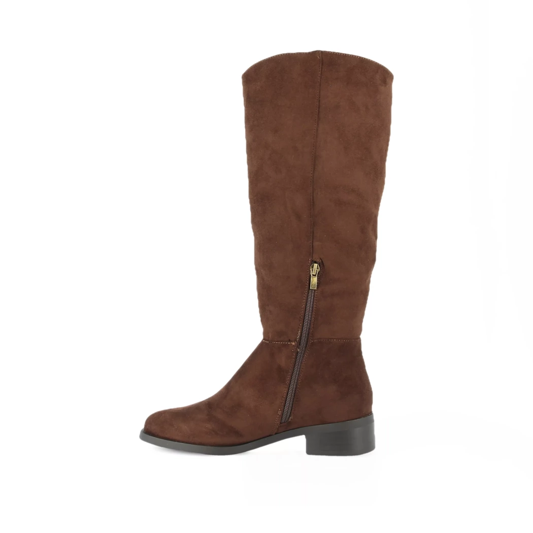 Image (4) de la chaussures Paloma Totem - Bottes Marron en Cuir synthétique