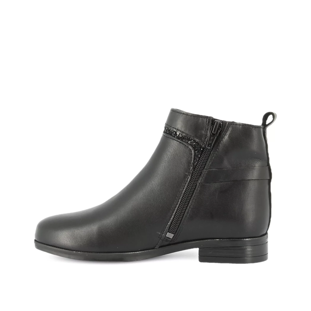 Image (4) de la chaussures Les Fees de Bengale - Boots Noir en Cuir