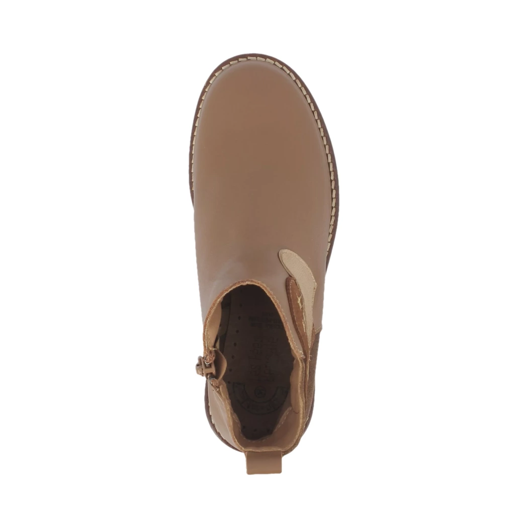 Image (6) de la chaussures Les Fees de Bengale - Boots Cuir naturel / Cognac en Cuir