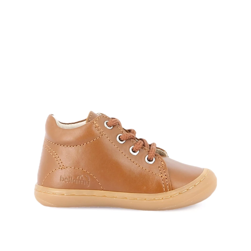 Image (2) de la chaussures Bellamy - Bottines Cuir naturel / Cognac en Cuir