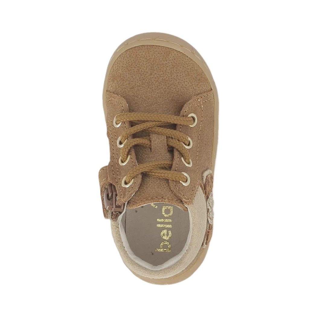 Image (6) de la chaussures Bellamy - Bottines Cuir naturel / Cognac en Cuir nubuck