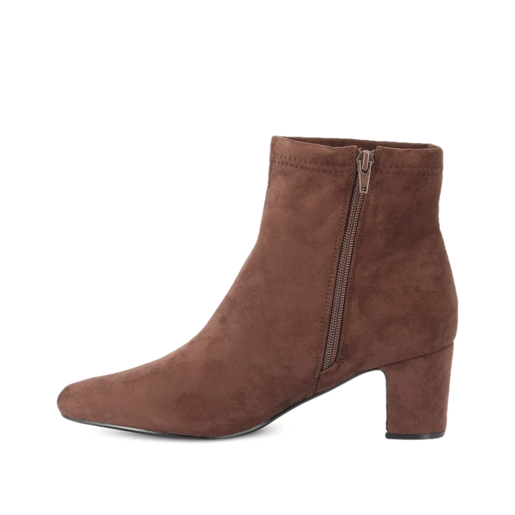 Image (4) de la chaussures Smart Standard - Boots Marron en Cuir synthétique