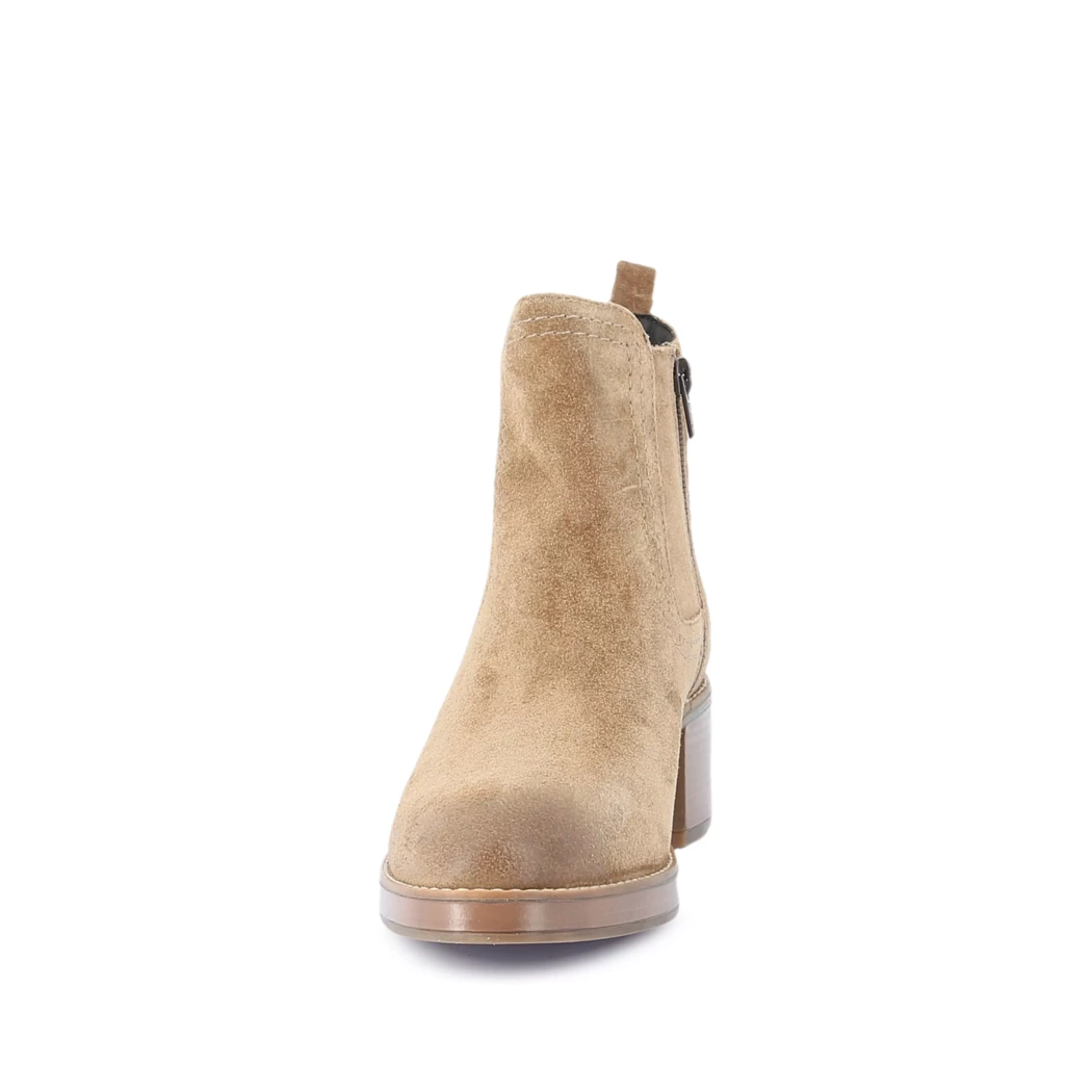 Image (5) de la chaussures Miss Boho - Boots Taupe en Cuir nubuck