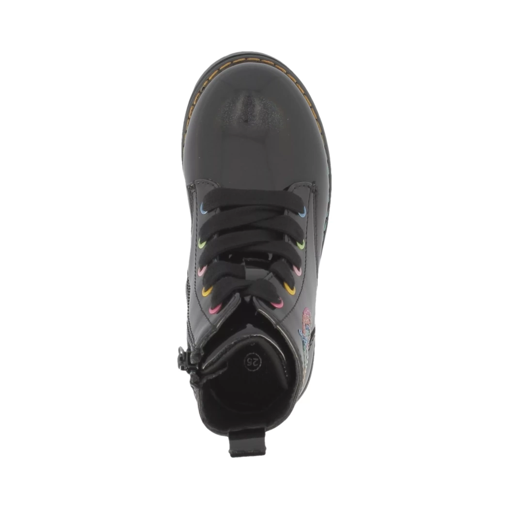 Image (6) de la chaussures Pretty Stories - Bottines Noir en Cuir synthétique