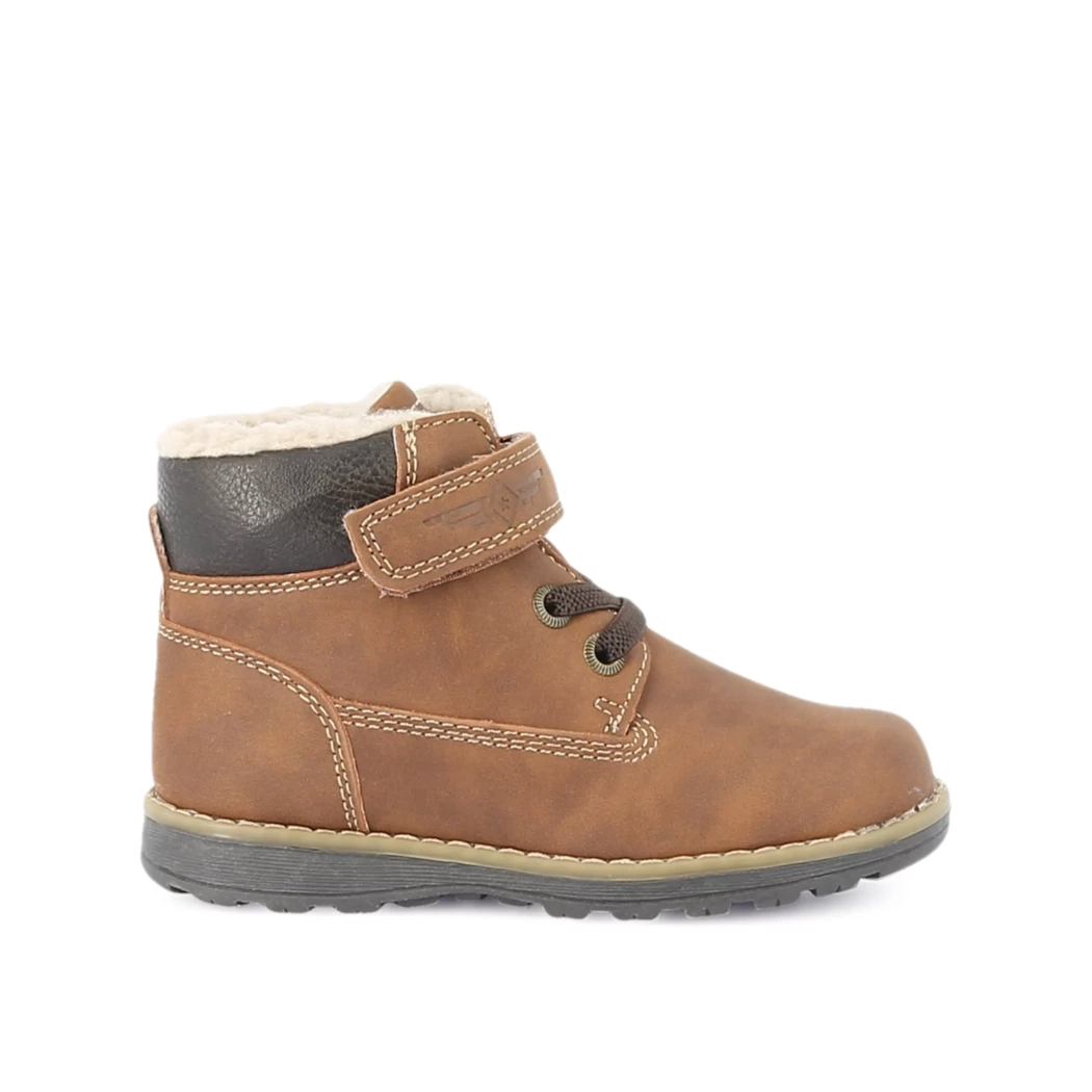 Image (2) de la chaussures Off Road - Bottines Marron en Cuir synthétique