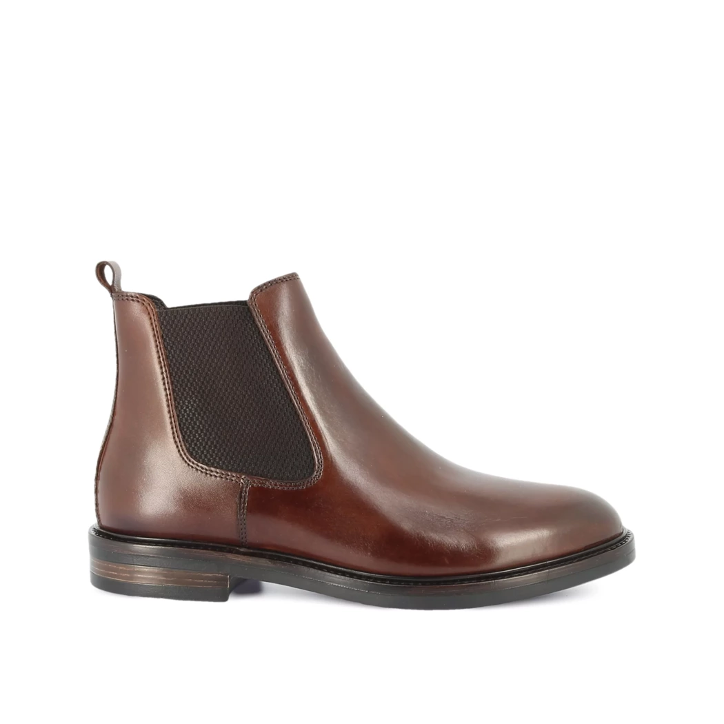 Image (2) de la chaussures Midtown District - Boots Marron en Cuir