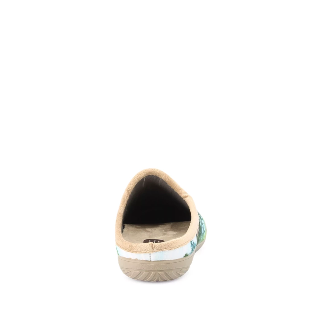 Image (3) de la chaussures Espadrille Basque - Pantoufles et Chaussons Taupe en Textile