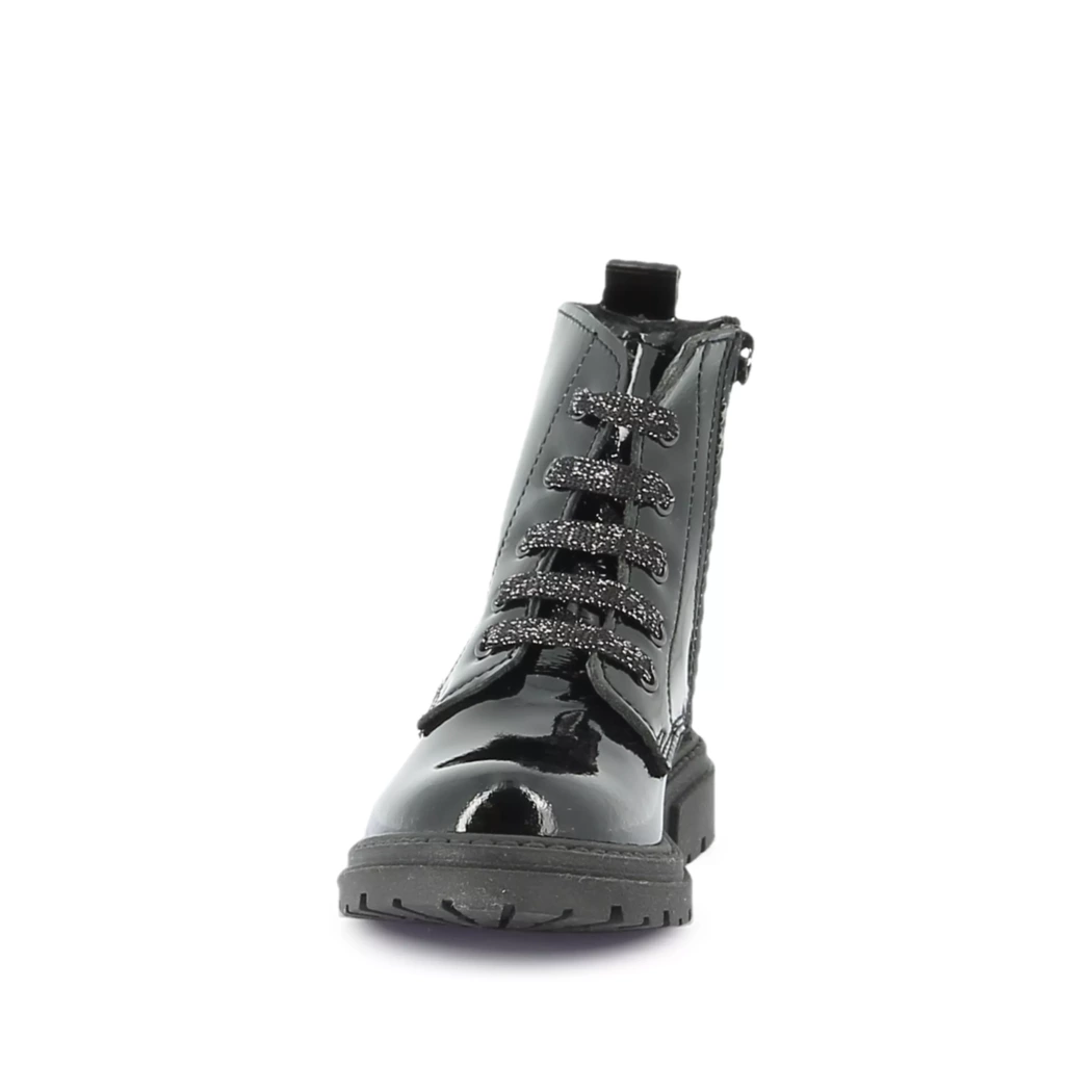 Image (5) de la chaussures Pretty Shoes - Bottines Noir en Cuir vernis
