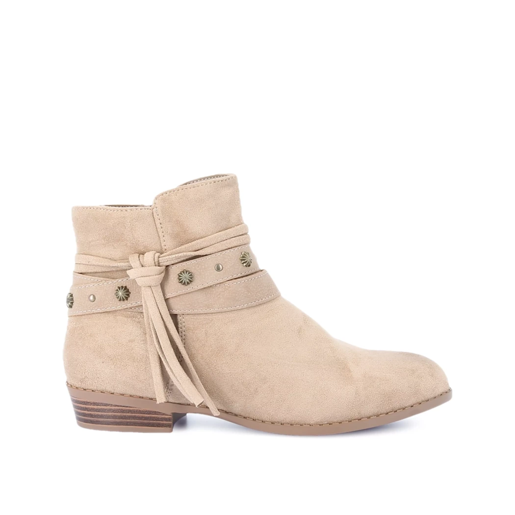 Image (2) de la chaussures Xti - Boots Beige en Cuir synthétique