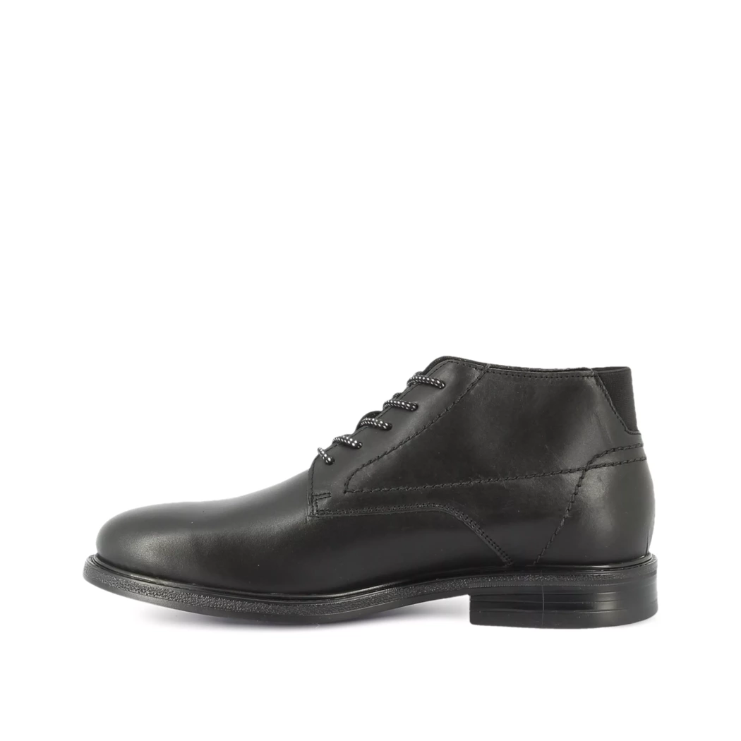 Image (4) de la chaussures Man Office - Bottines Noir en Cuir