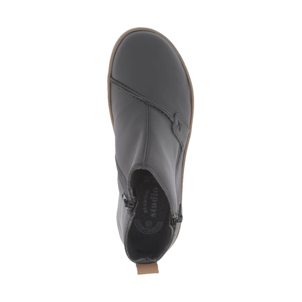 Image (6) de la chaussures Diabolo Studio - Boots Noir en Cuir