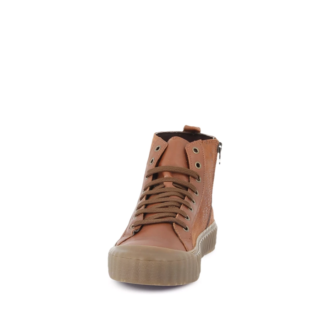 Image (5) de la chaussures Diabolo Studio - Bottines Cuir naturel / Cognac en Cuir
