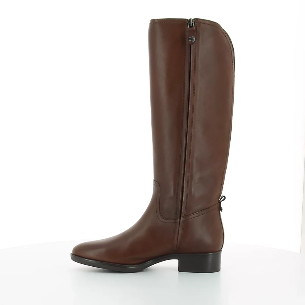 Image (4) de la chaussures Geox - Bottes Cuir naturel / Cognac en Cuir