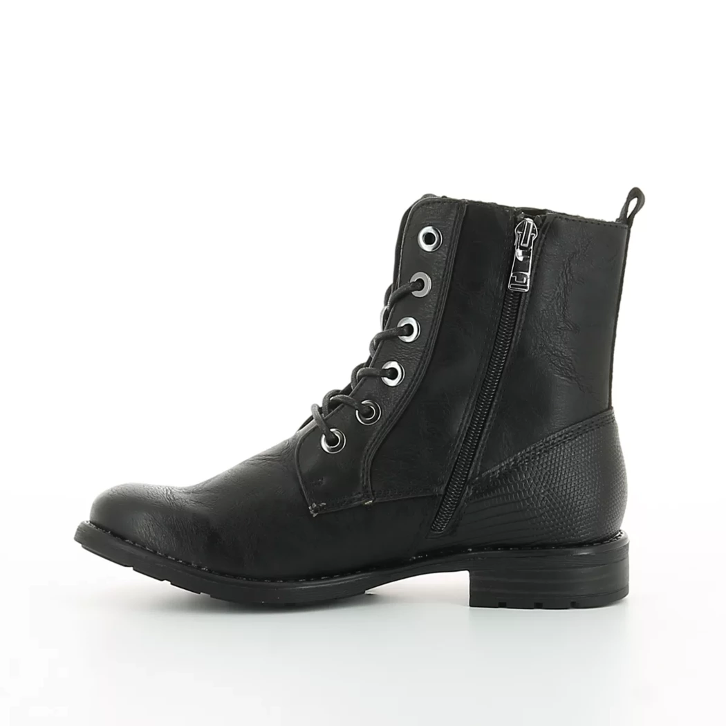 Image (4) de la chaussures Tom Tailor - Bottines Noir en Cuir synthétique