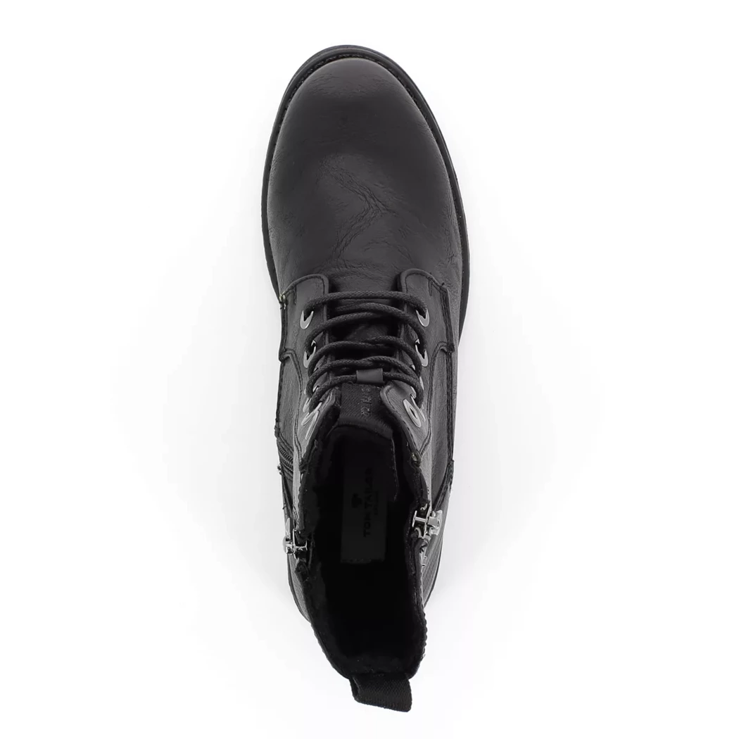 Image (6) de la chaussures Tom Tailor - Bottines Noir en Cuir synthétique
