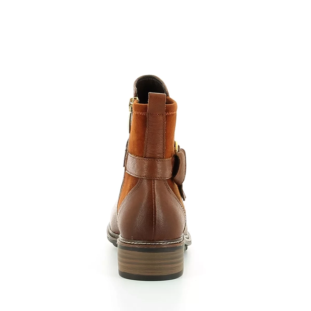 Image (3) de la chaussures Tamaris - Boots Cuir naturel / Cognac en Cuir et textile