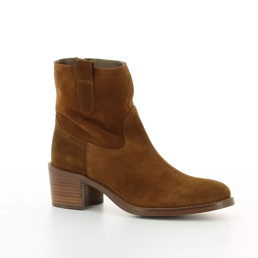 Image (1) de la chaussures Patricia Miller - Boots Cuir naturel / Cognac en Cuir nubuck Image (1) de la chaussures Patricia Miller - Boots Cuir naturel / Cognac en Cuir nubuck