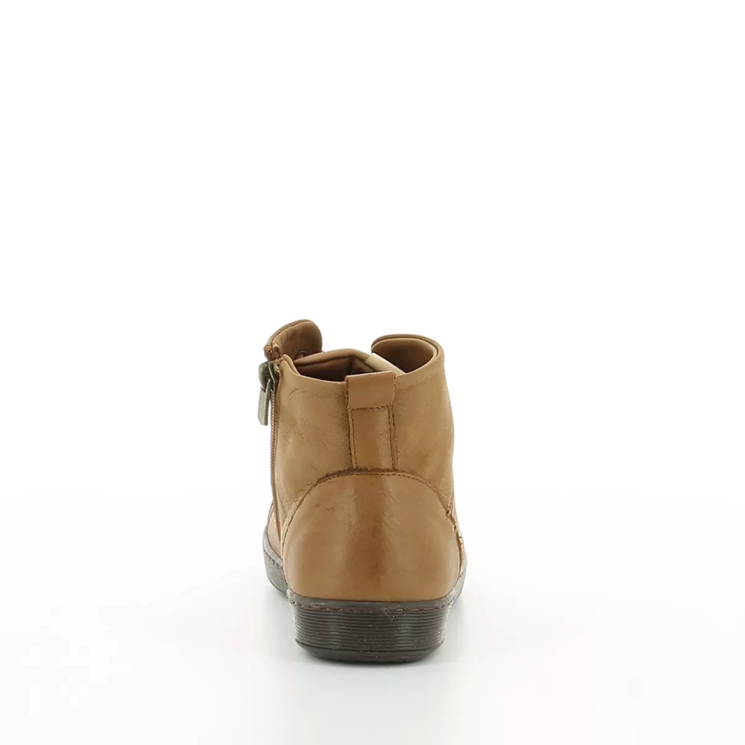 Image (3) de la chaussures Andrea Conti - Bottines Cuir naturel / Cognac en Cuir