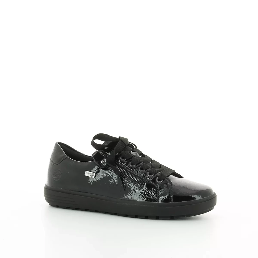 Image (1) de la chaussures Remonte - Baskets Noir en Cuir vernis